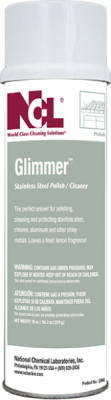 NCL Glimmer Stainless Steel Cleaner (18oz can)